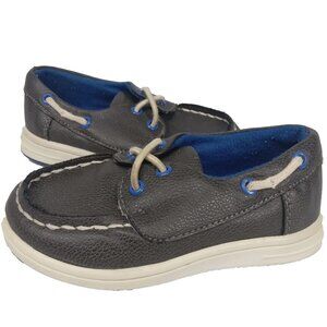 Place Dark Gray Baby Loafers/Boat Shoes US 6